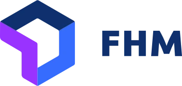 Fachhochschule des Mittelstands (FHM) logosu
