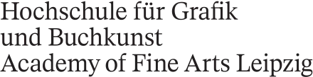 Hochschule für Grafik und Buchkunst Leipzig logosu
